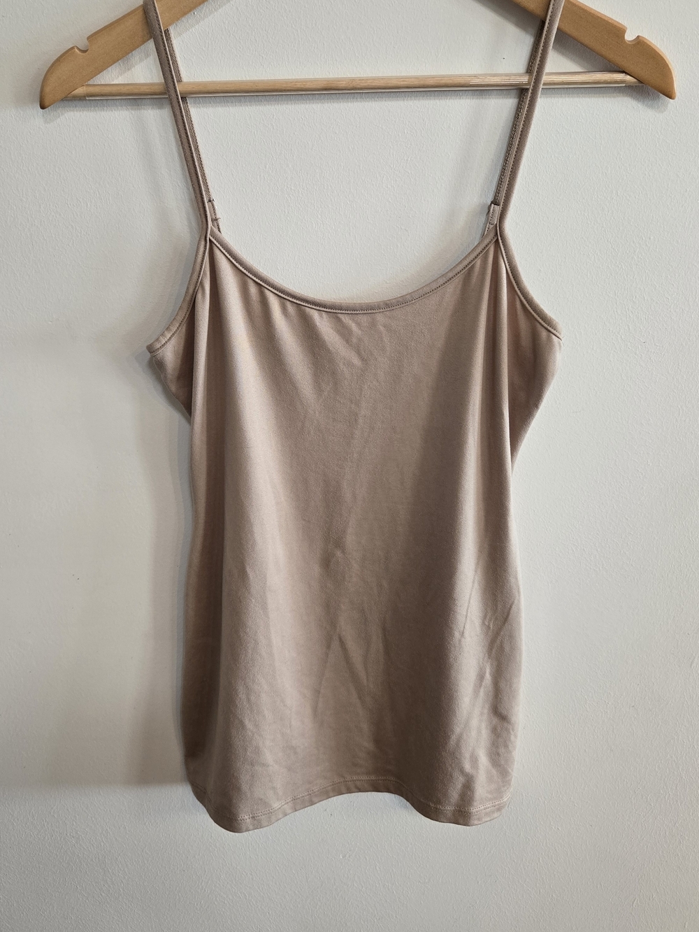 Neutral Beige Spaghetti Strap Camisole